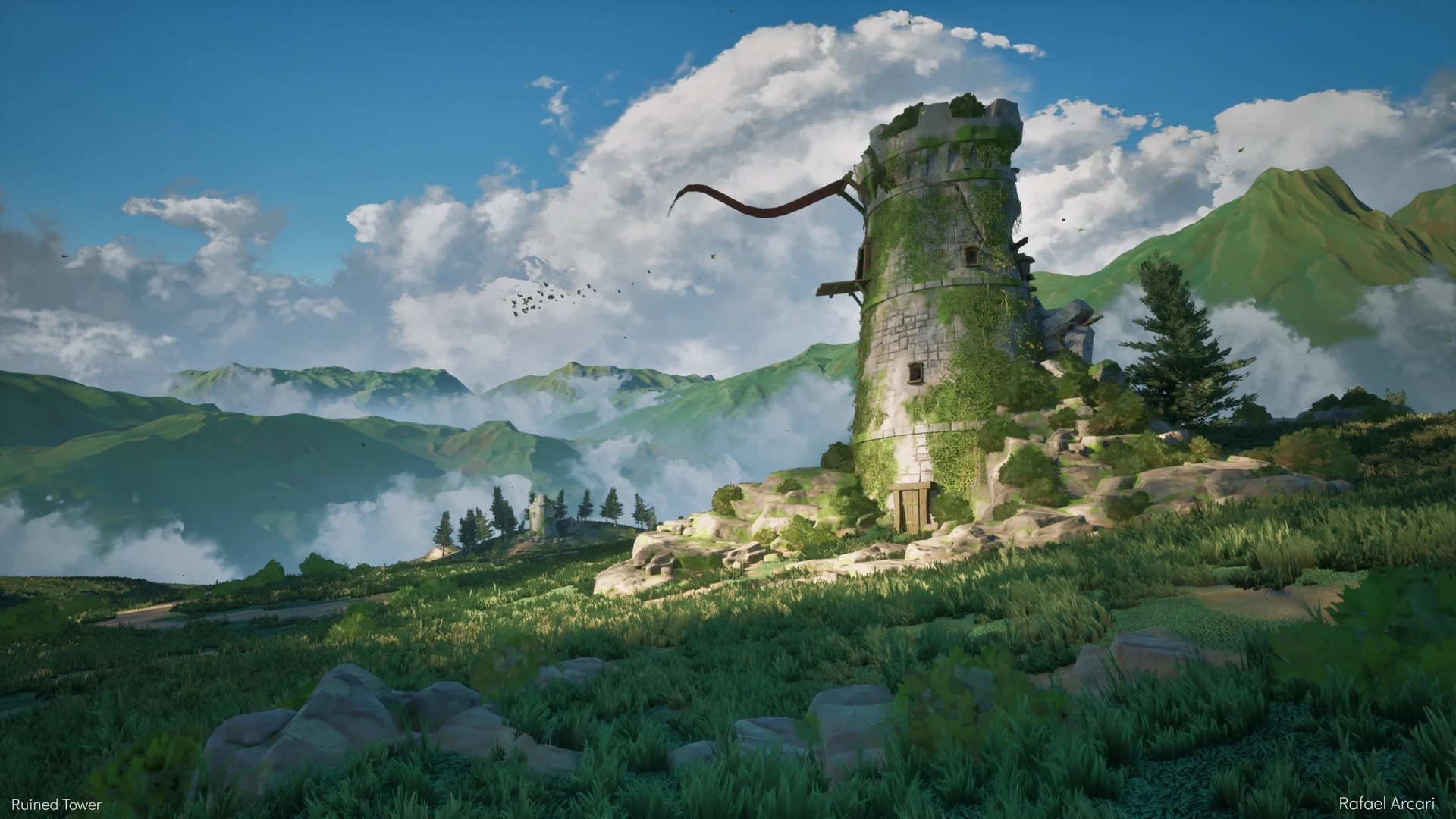 Ruined Tower — 2