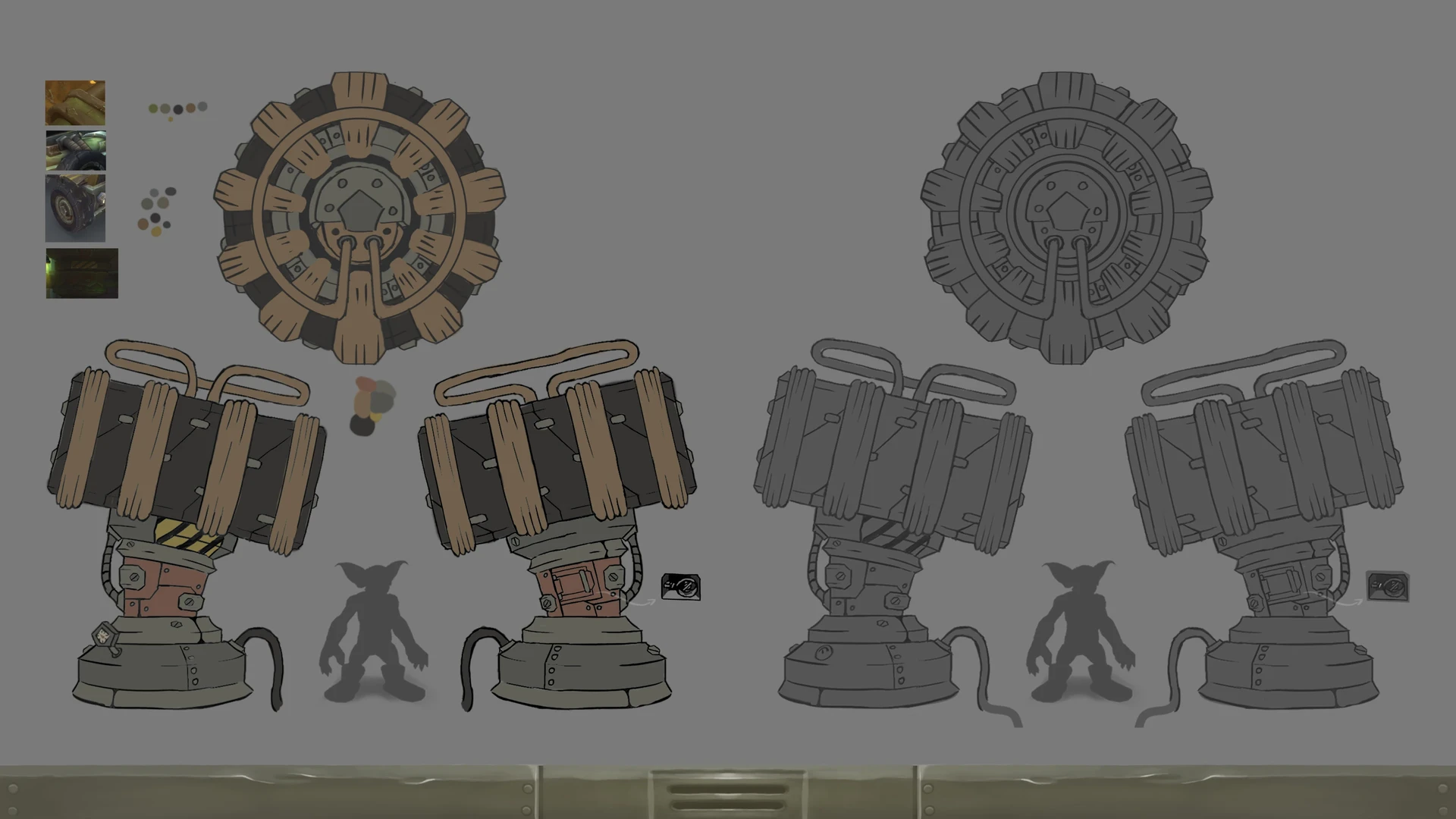 Here I did an exploration of all view angles